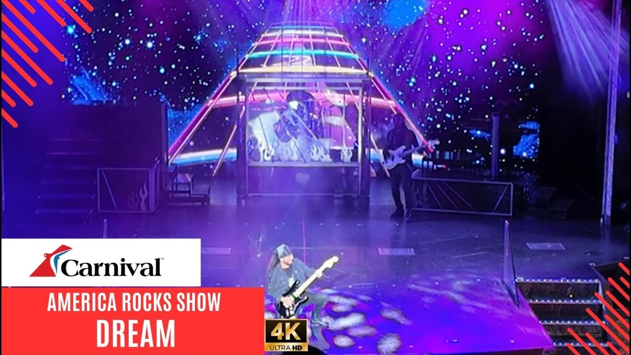 America Rocks - You Won't Believe This Stage Show!Full Show | Carnival Cruise Lines Dream | 2026 |4K