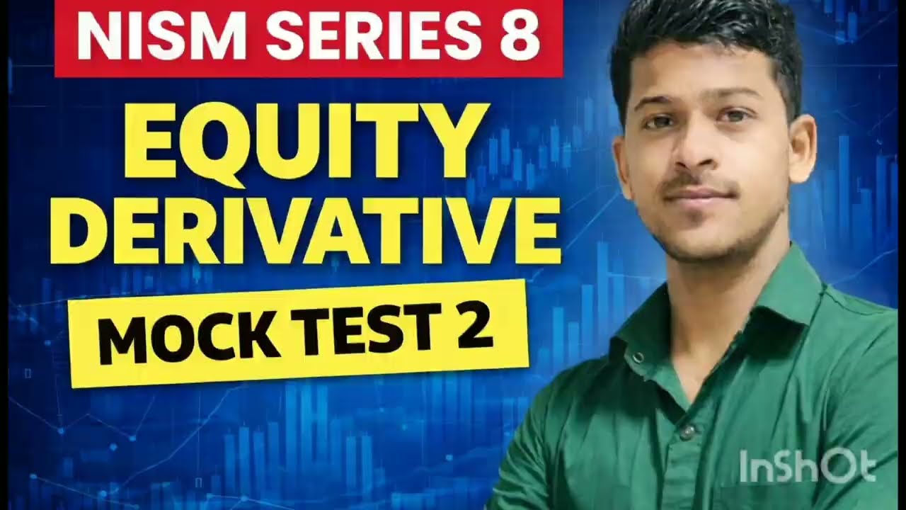 NISM SERIES 8  eEquity DERIVATIVE# Mock Test 2 #understanding Index