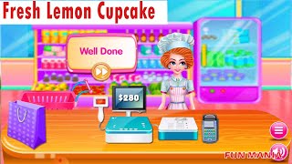 Fresh Lemon Cupcake, Cupcake Recipe, Cupcake Preparing Kids Games, Girls Games, Cupcake Girls Games screenshot 5
