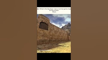 Only Real Gamers Know This Map 😅🔥 | CS Meme#shorts