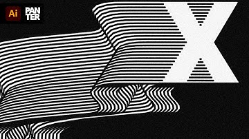 Hidden Text Effect in Illustrator