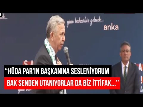 Mansur Yavaş Giresun'dan Zekeriya Yapıcıoğlu'na seslendi! ''HÜDA PAR beni şikayet etmiş böyle...''