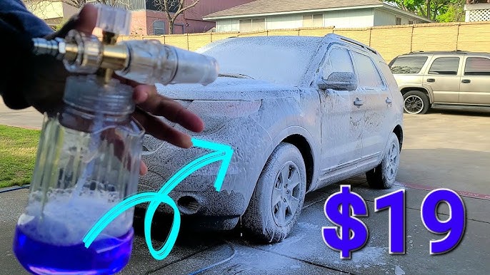 Adam's Polishes Premium Foam Cannon - Custom Snow Foam Cannon Soap Sprayer  for Car Wash | Sprayer Cannister for Pressure Washer