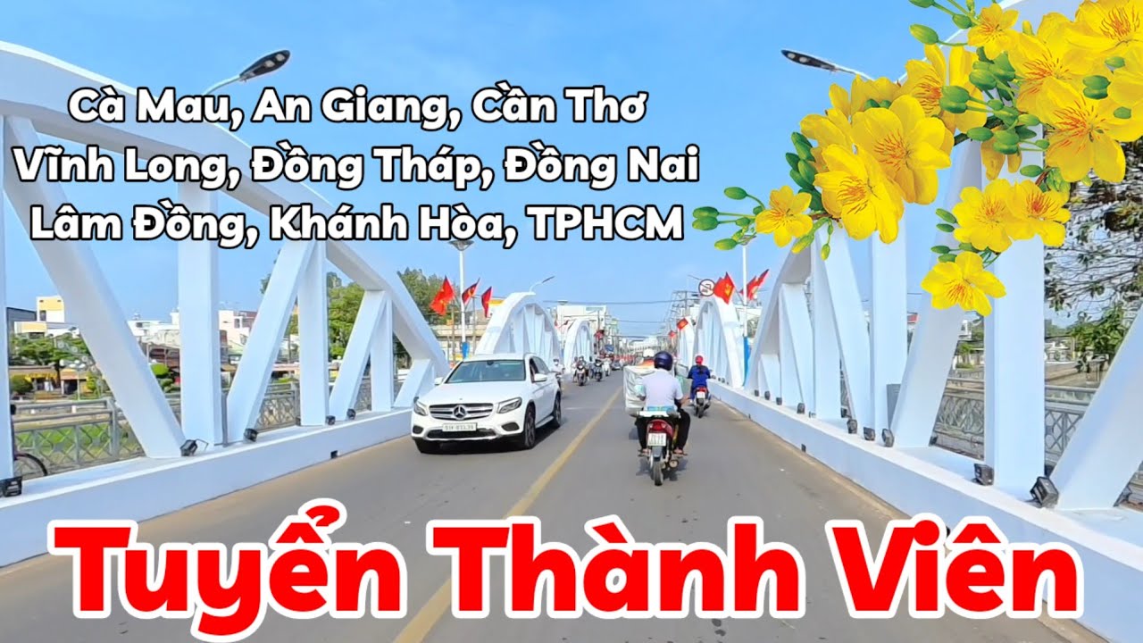 Tuyển thành viên kênh Nhà Đất tại các tỉnh Cà Mau, Cần Thơ, An Giang, Vĩnh Long, Đồng Tháp, Lâm Đồng