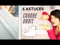 COMMENT COUDRE DROIT à la machine à coudre ? 6 ASTUCES & CONSEILS ! ! (le Tuto couture facile)