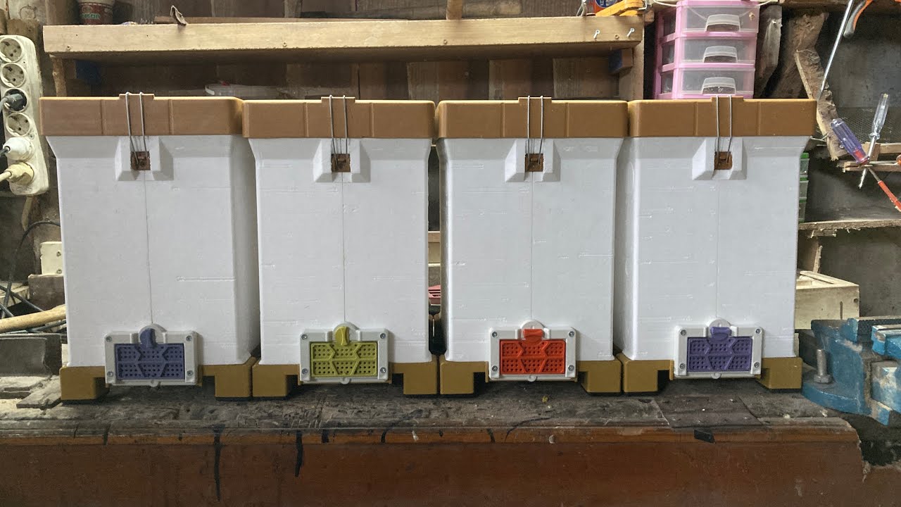 Arıcılık - Strafor Ana arı üretim kutusu Stroplast