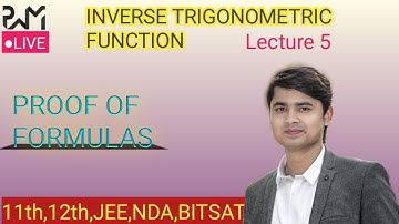 Inverse Trigonometric Function class 12(Lecture 5) ||