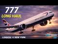 PMDG Boeing 777-300ER British Airways: London to New York | MSFS 2024 Full Flight