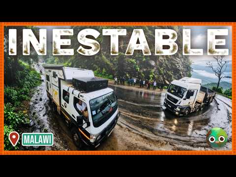 FUERTES LLUVIAS DIFICULTAN la ruta montañosas de MALAWI | Expedición Familiar por África [Cap. 75]