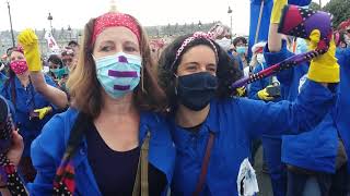 #16JUIN20 Ambiance aux Invalides + 2 HITS des Rosie d' @Attac France