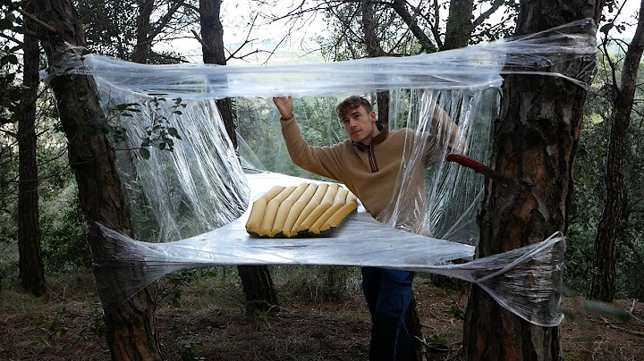 Cómo Hacer Un 𝐑𝐄𝐅𝐔𝐆𝐈𝐎 𝐃𝐄 𝐒𝐔𝐏𝐄𝐑𝐕𝐈𝐕𝐄𝐍𝐂𝐈𝐀 FÁCIL (Con Materiales Reciclables)🏕️