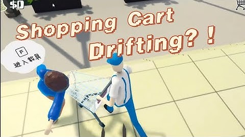 [Indie game dev log] Have you ever seen a shopping cart drifting?!