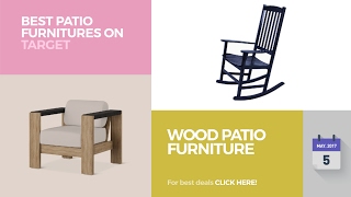 Wood Patio Furniture Best Patio Furnitures On Target More Deals Details: https://clipadvise.com/deal/view?id=target-wood-patio-