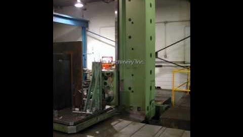 TOS WHN 13.8 CNC TABLE TYPE HORIZONTAL BORING MILL  1998