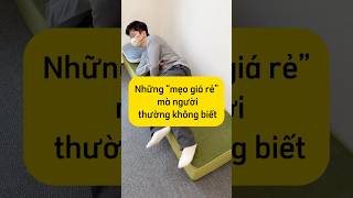 Mẹo tiết kiệm của sinh viên thuê trọ #nhacua #lifehack #DecorTips #caitaonhacua #dodungthongminh