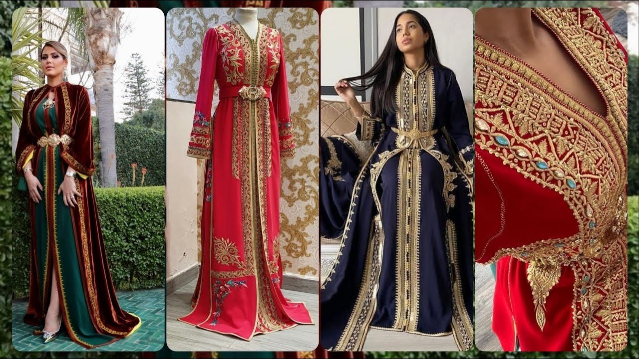 قفطان /تكشيطة المغربية اخر صيحات الموضة / فساتين راقية مغربية / Caftan et Takchita marocaine