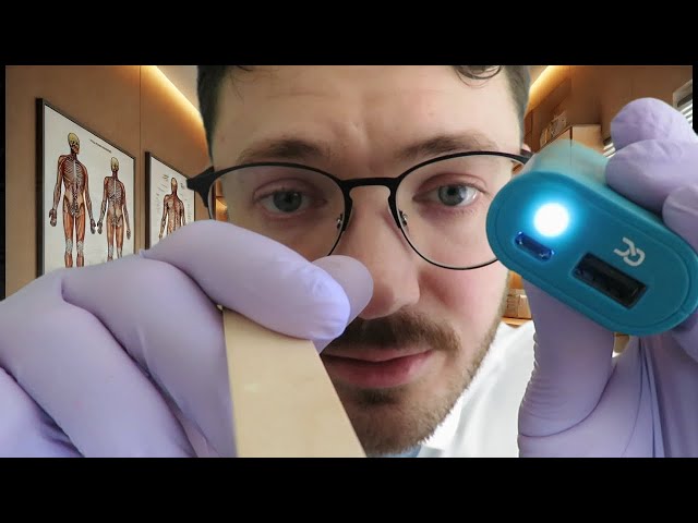 ASMR ~ Your 2025 Cranial Nerve Exam 🧠🔦👃
