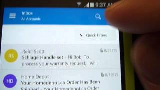 Outlook Hotmail Android Notifications Sync Problem FIXED!!! screenshot 4