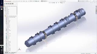 SolidWorks 2018  angle of projection