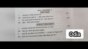 Class-9 FA-3 portfolio & SA questions of all subjects@Missandstudents