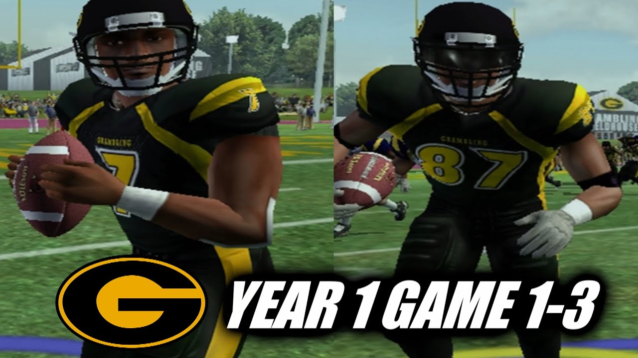 NCAA Football 06 Dynasty mode - Grambling State Football ep1