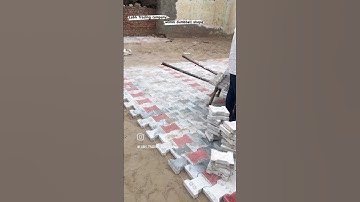40mm interlock tile #labh_trading_company #tilepatterns #shortvideo #interlocking #sirsa #rasulpur