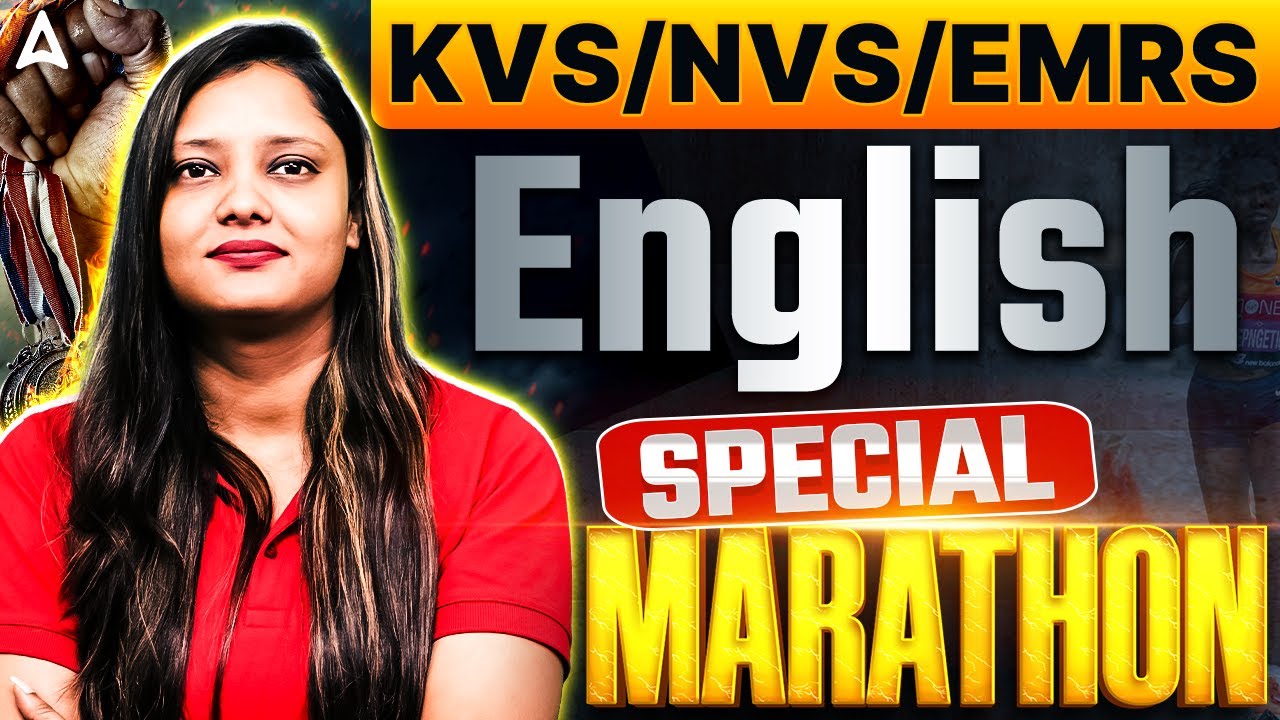 KVS Mains English Marathon | EMRS Mains English Classes | KVS NVS Tier 2 TGT/PGT English Marathon