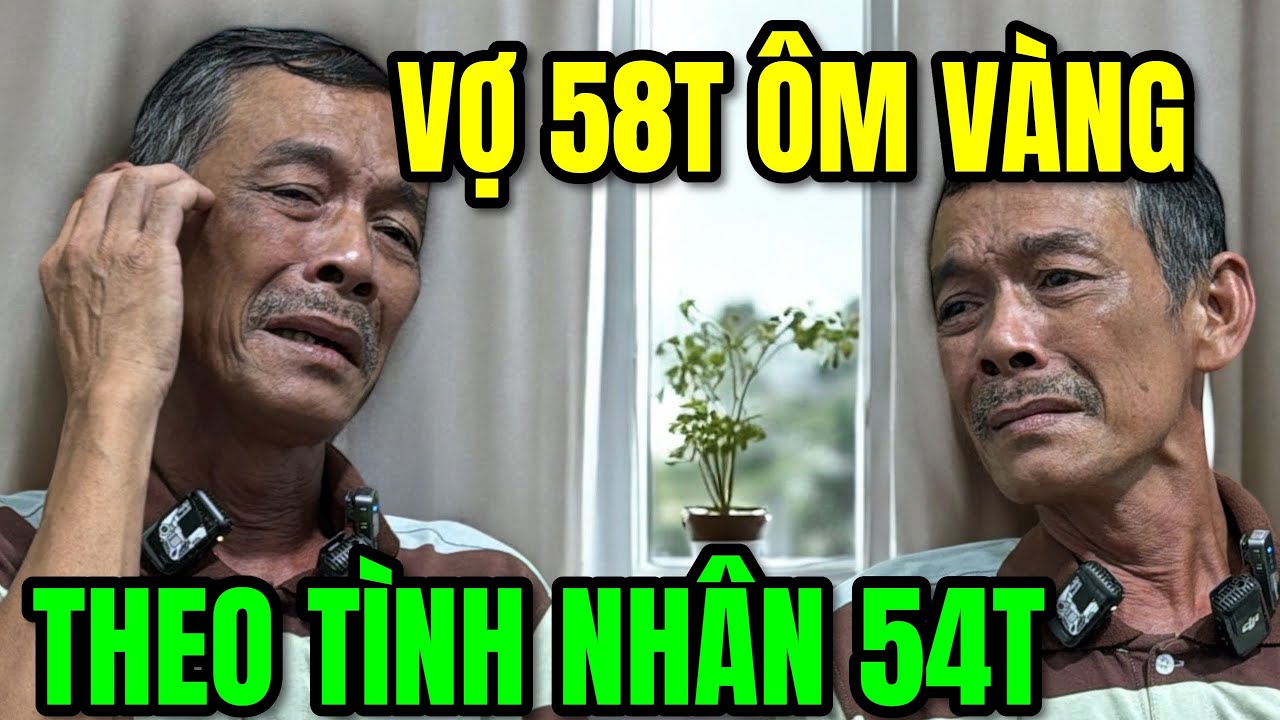 Vợ chồng mấy chục năm tình nghĩa giờ vợ bỏ theo người ta nên chú 60 tuổi khóc suy sụp