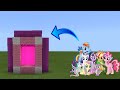 CARA MEMBUAT PORTAL MY LITTLE PONY - MINECRAFT