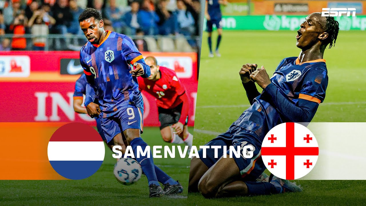 🔥 EMEGHA op dreef, NOAH OHIO probeert een PANENKA 👀 | Samenvatting Jong Oranje - Jong Georgië
