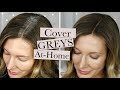 How To Cover Grey Hair (Roots) At Home!