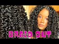 EASY BRAID OUT ON NATURAL HAIR (Ft. Aussie)