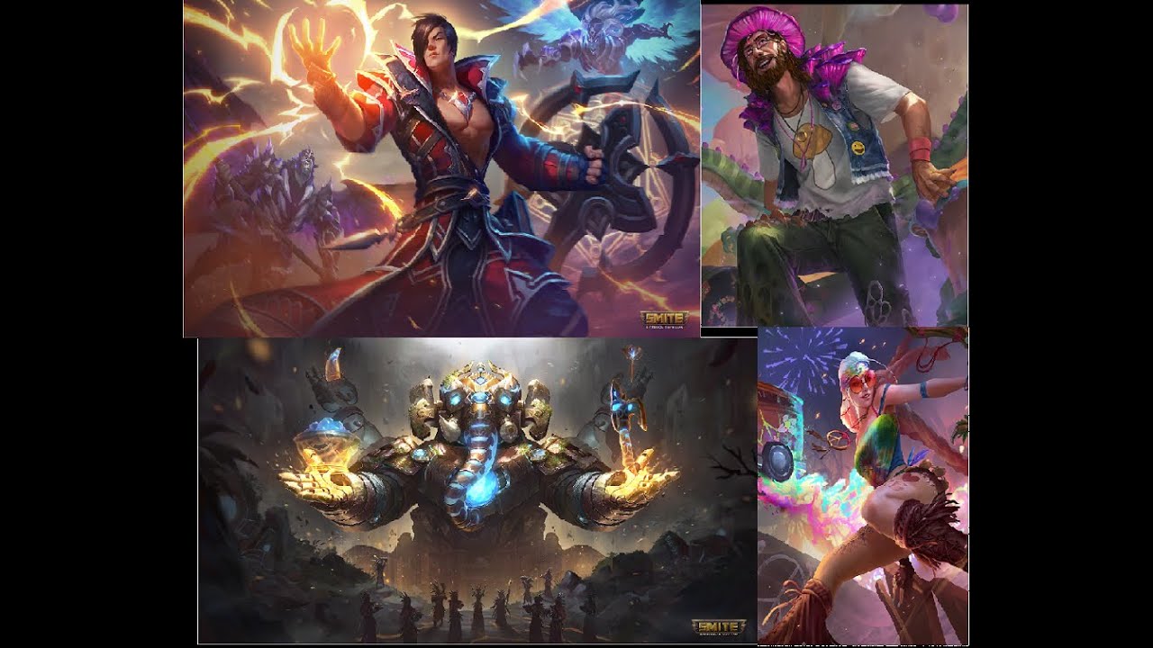 Smite (patch 8.4) new skins part 1