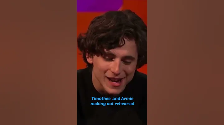 FIRST KISS 💋 GOT WEIRD 😂😂 #shorts #timotheechalamet #armiehammer - DayDayNews