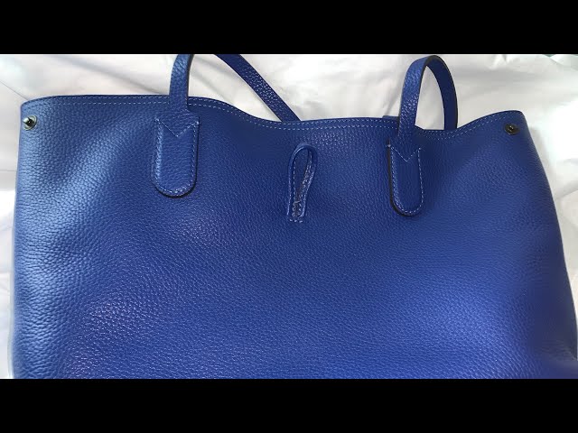 UNBOXING  Longchamp Roseau Essential Leather Bucket Bag 