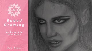 Speed Drawing - Artemisia (300 Rise of an Empire)