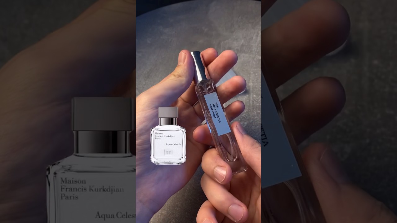 Холод и землистость в аромата MFK Aqua CELESTIA 