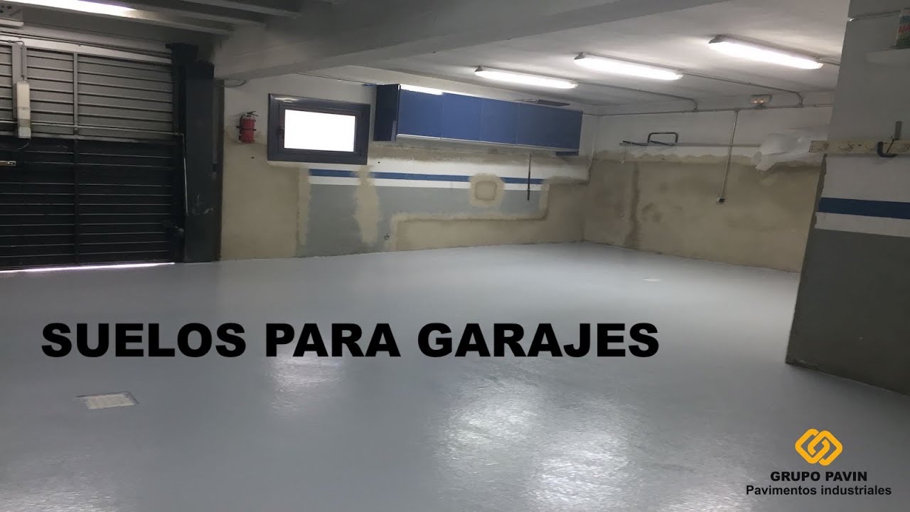 Cómo pintar el suelo del garaje o trastero