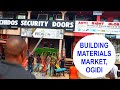FOLLOW ME TO BUILDING MATERIALS MARKET, NIGERIA  | PRICE OF FOREIGN DOORS | Flo Finance
