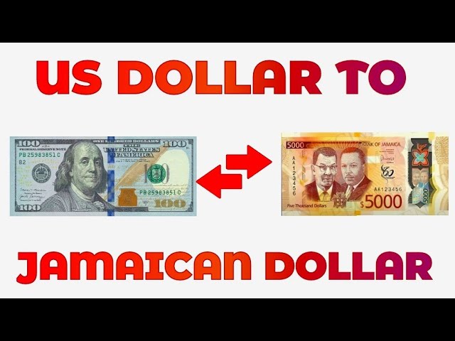 Convert United States Dollar to Jamaican Dollar