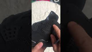 Air Jordan 4 Retro Black Cat 2020 Compare