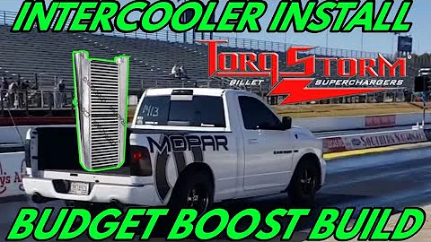 Ram 1500 Intercooler Install Budget Boost Torqstorm Supercharger Part 1