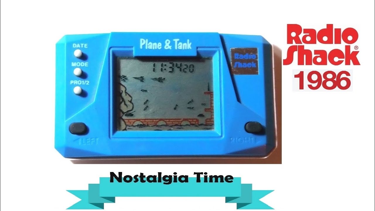ビンテージLCDゲーム「Tank Attack」 3D Tank Attack! (Tiger Electronics) - YouTube