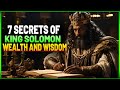 [REVEALED] 7 Secrets of Solomon That Will Make You Rich and Wise Immediately