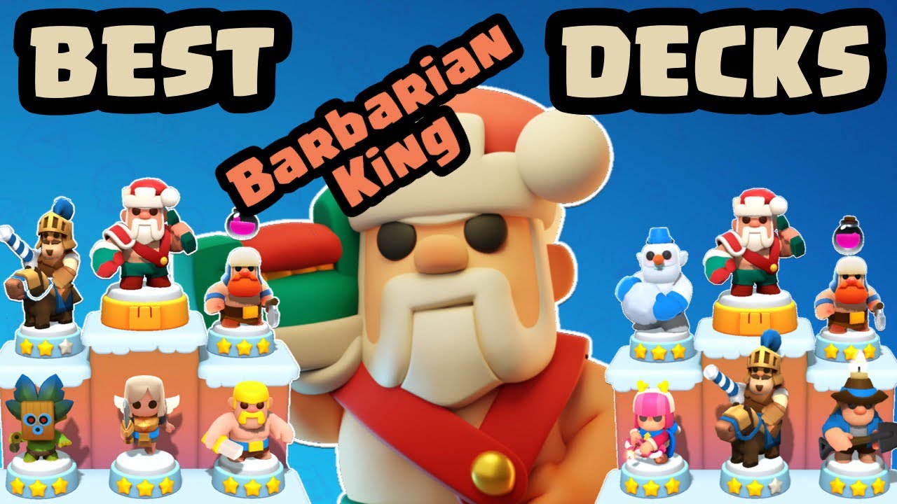 2 TOP DECKS for your BARBARIAN KING - CLASHMAS Update | Clash Mini