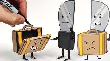 Inanimate Insanity Making Suitcase & Knife