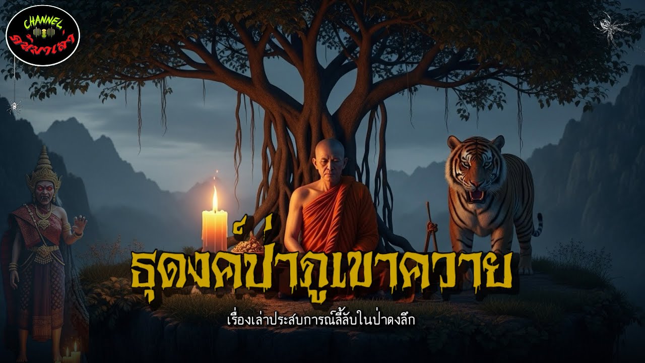 ธุดงค์ป่าภูเขาควาย |เรื่องเล่าประสบการณ์ลี้ลับพระธุดงค์กรรมฐาน