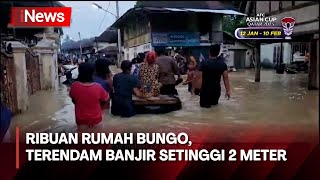 Ribuan Rumah di Kabupaten Bungo, Jambi Terendam Banjir Setinggi 2 Meter