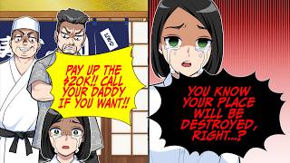 A sushi restaurant tried to scam the heck out of me, taunting me to call my 'daddy,' so I did...