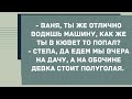 На обочине девка стоит полуголая. Сборник Свежих Анекдотов! Юмор!